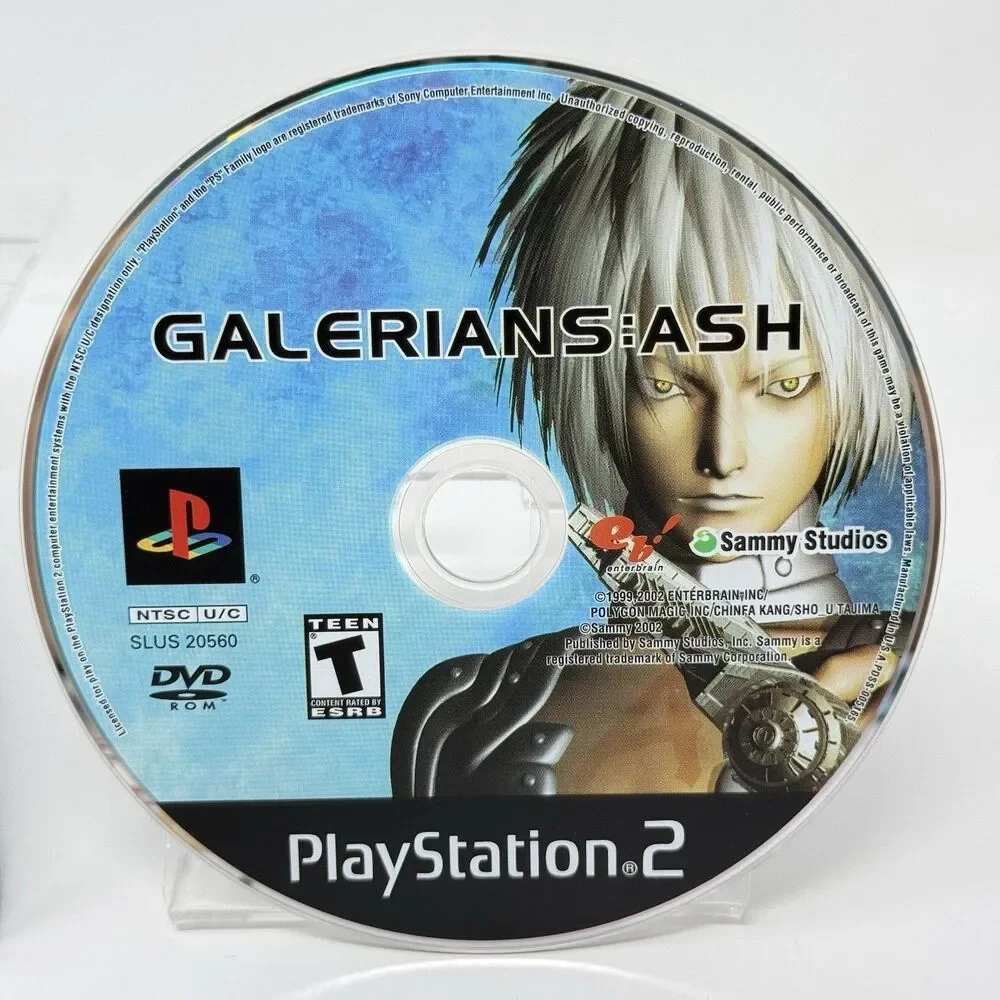 Galerians ASH PlayStation 2 PS2 Survival Horror Complete CIB Reg Card Tested